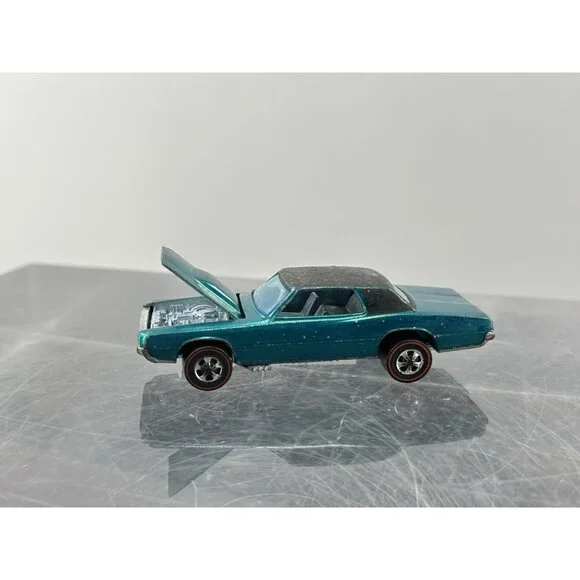 1967 Hot Wheels Redline Custom T Bird Aqua